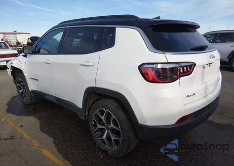 2025 Jeep Compass Limited 4X4 from USA, damaged, VIN 3C4NJDCN4ST614444